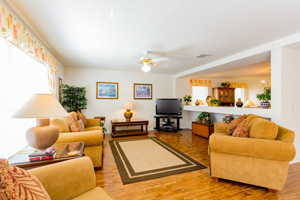 Plush interior of holiday villa near Disney, Kissimmee