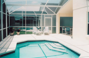 View of the pool